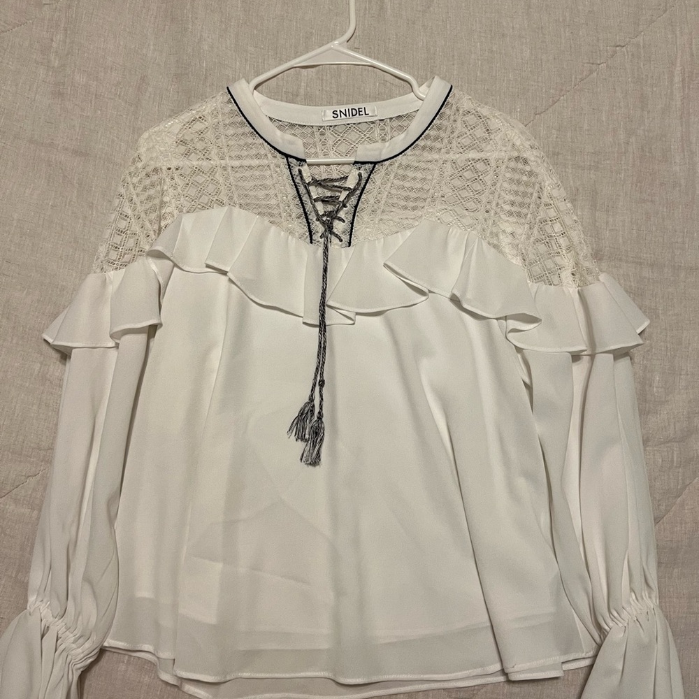 Snidel blouse Japan top white free size